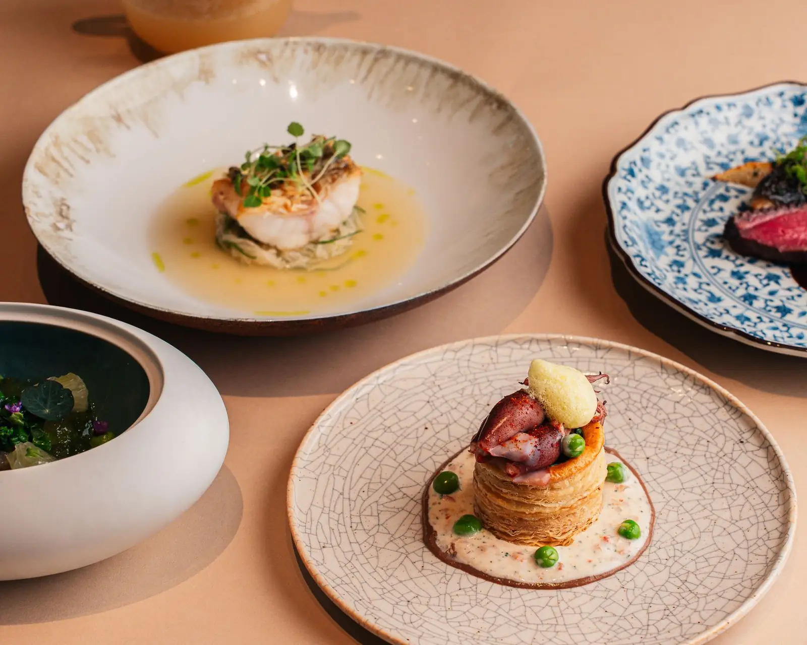 Fine dining at Evauri Royal Hotel